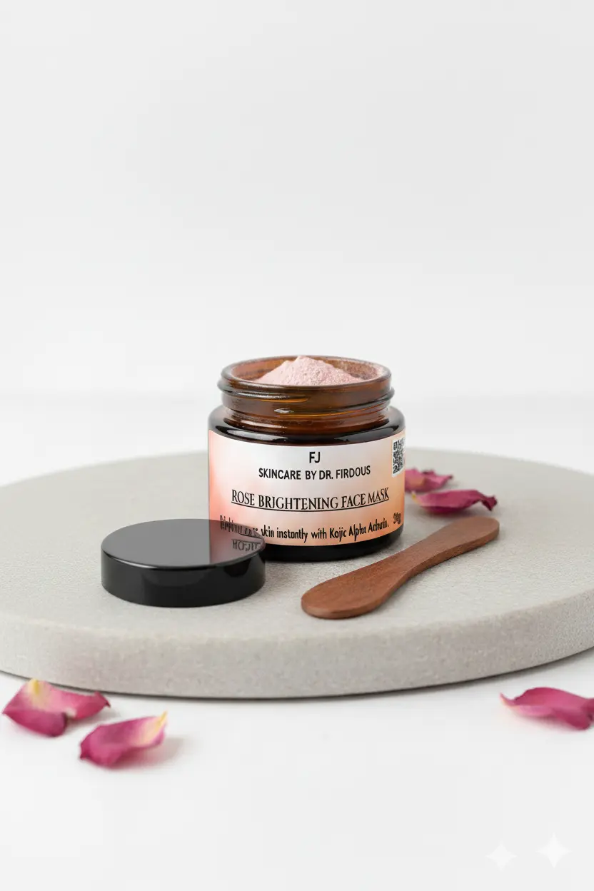 Rose Brightening Face Mask